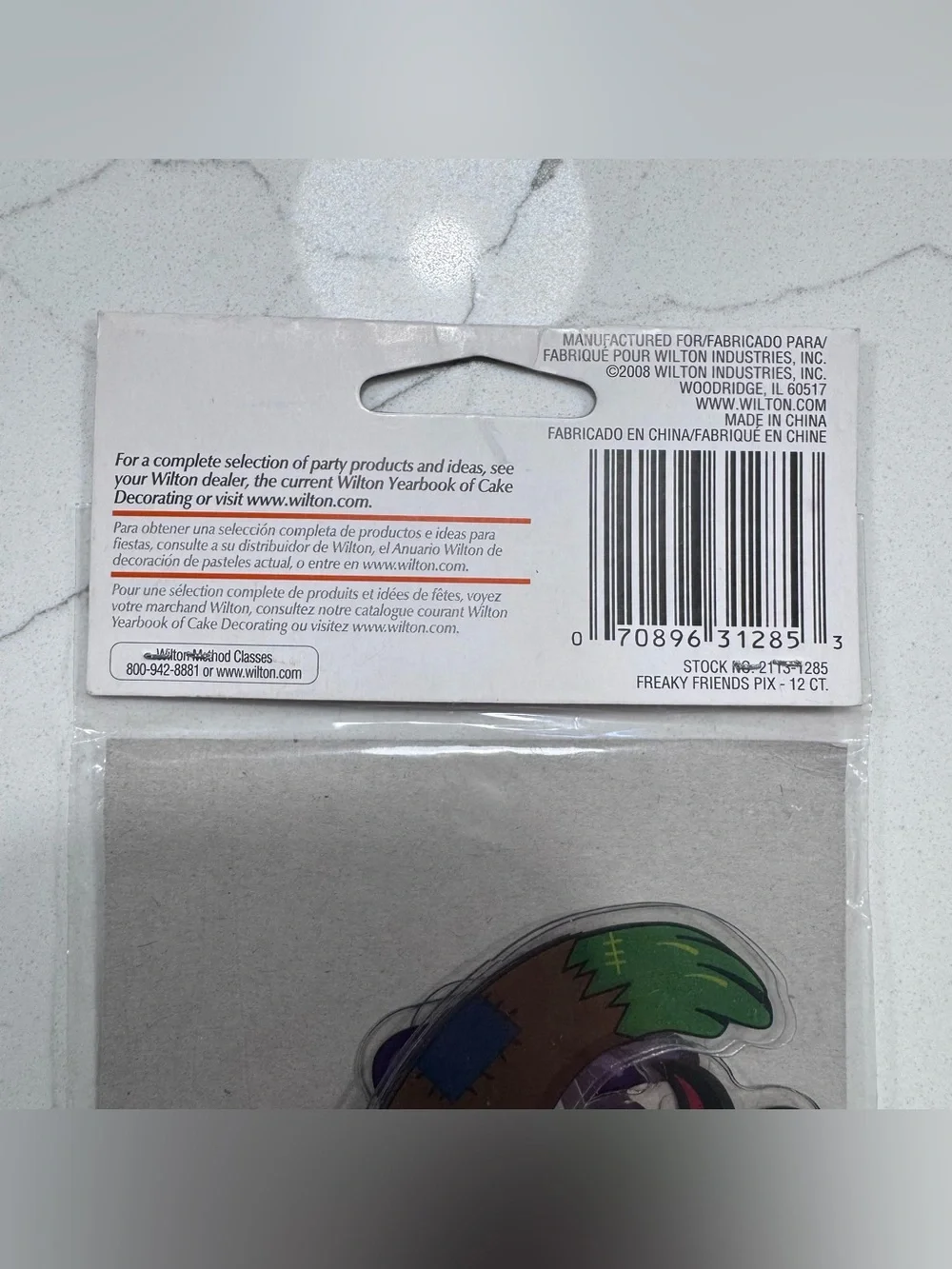 Wilton Cake Cupcake Toppers Halloween Picks Collection Set of 12 NEW